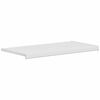 vidaXL Logu palodze Balts 80 x 45 x 4,5 cm PVC