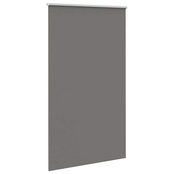 vidaXL Rullo žalūzija Blackout pelēks 145x230cm Auduma platums 141,6cm