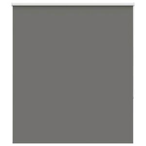 vidaXL Rullo žalūzija Blackout pelēks 140x175cm Auduma platums 136,6cm