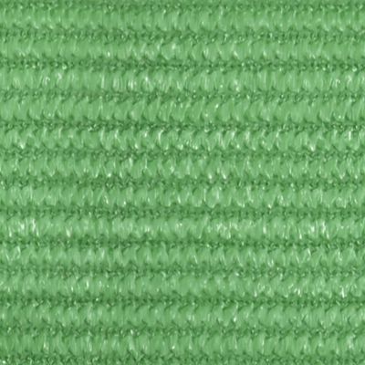 vidaXL saulessargs, 160 g/m², gaiši zaļš, 2x2 m, HDPE