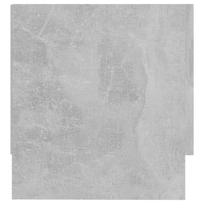 vidaXL skapis, betona pelēks, 100x32,5x35 cm, skaidu plāksne