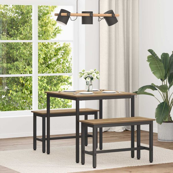 vidaXL Ēdamgaldi METĀLS