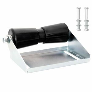 vidaXL Laivas piekabes rullis ar stiprinājumu 25,4 cm Cinkota tērauda