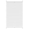 vidaXL Plisē Žalūzijas 70 x 100 cm Baltas Gofrētas