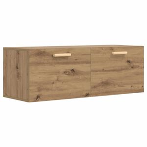 vidaXL Sienas skapis 100 x 36,5 x 35 cm Inženierijas koks