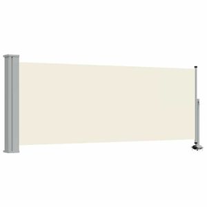 vidaXL izvelkama sānu markīze, 100x300 cm, krēmkrāsā