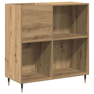 vidaXL Pla&scaron;u skapis amatnieku ozola 85 x 38 x 89 cm Inženierijas koks