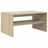 vidaXL Kafijas galdiņ&scaron; Sonoma ozols 80 x 50 x 40 cm Inženierijas koks