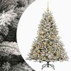 vidaXL Mākslīgā Ziemassvētku egle ar bumbiņu 120 cm 150 LED