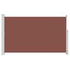 vidaXL izvelkama sānu markīze, brūna 180x300 cm