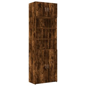 vidaXL skapis, ozolkoka krāsā, 70x42,5x225 cm, inženierijas koks