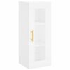 vidaXL augstais skapītis, balts, 34,5x34x180 cm, inženierijas koks