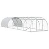 vidaXL Vistu kūts Sudraba 600 x 150 x 100 cm Cinkota tērauda