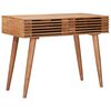 vidaXL Roku darbs rakstāmgalds Teikas brūns 100 x 48 x 76 cm