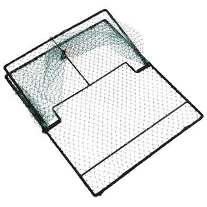 vidaXL Putnu slazds Zaļa 50 x 60 x 1,9 cm Polietilēns
