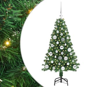 vidaXL Mākslīgā Ziemassvētku eglīte su 150 LED ar statīvu Zaļa 120 cm