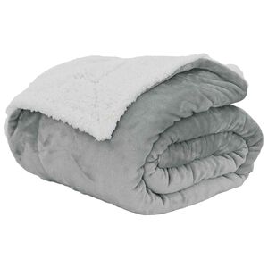 vidaXL Mest segu Pelēka 130 x 150 cm 1 kg Flīss