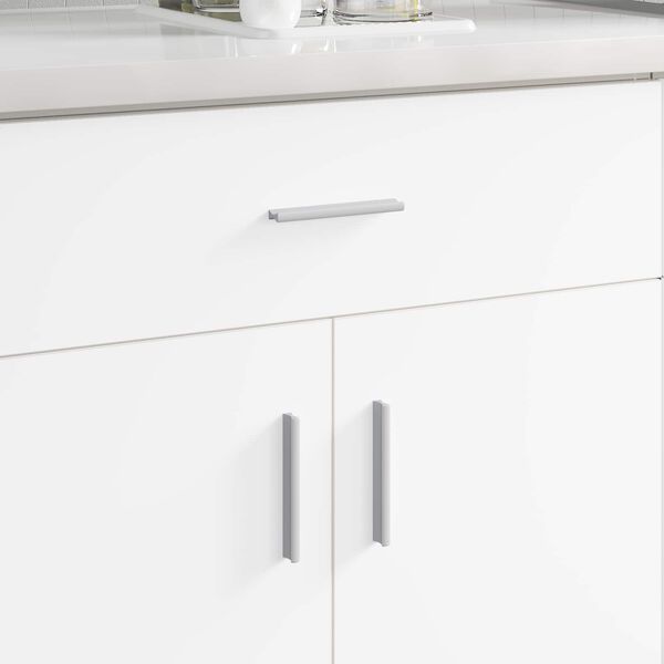 vidaXL Rokturi 828 pcs Sudraba 105.7 x 7.4 x 15.5 mm Alumīnijs