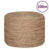 vidaXL džutas virve, 100 m, 4 mm