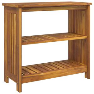 vidaXL Dārza skapis Dabiska 75 x 35 x 70cm Cietā akācijas koks