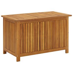 vidaXL dārza uzglabā&scaron;anas kaste, 90x50x58 cm, akācijas masīvkoks