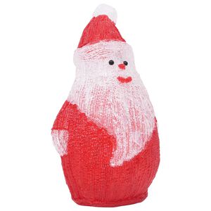 vidaXL LED Ziemassvētku vecī&scaron;a figūra, akrils, 28 cm