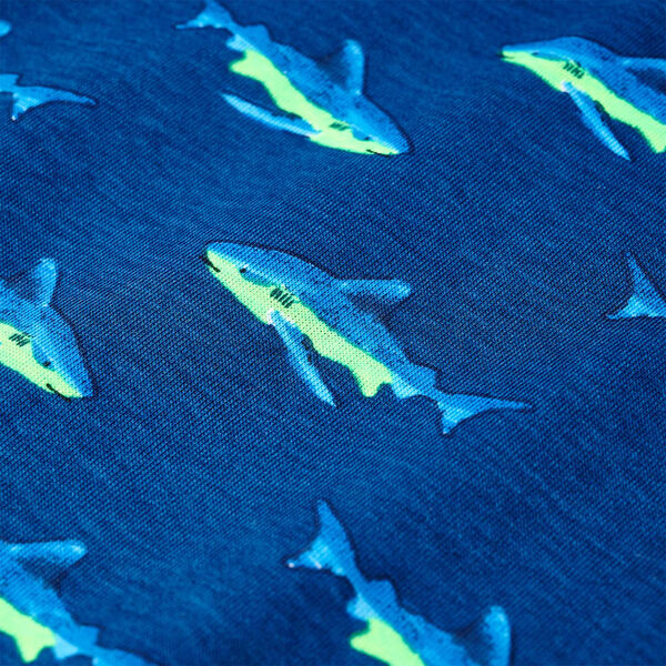 Bērnu T-krekls, tum&scaron;i zils, 140