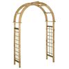 vidaXL &scaron;paleru arka / pergola, zaļi impregnēts priedes koks