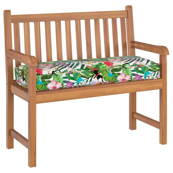 vidaXL Spilvens Daudzkrāsains 110 x 40 x 8 cm Oksforda audums