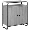 vidaXL Bufete Pelēks Sonoma 68 x 35 x 75 cm Koksnes izstrādājums