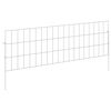 vidaXL Dārza žogs ar mietiņiem 24 pcs 95 x 30 cm Mesh Cinkota tērauda