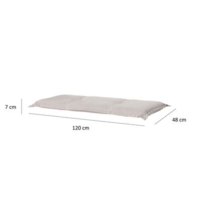 Madison sola matracis Panama, gaiši bēšs, 120x48 cm