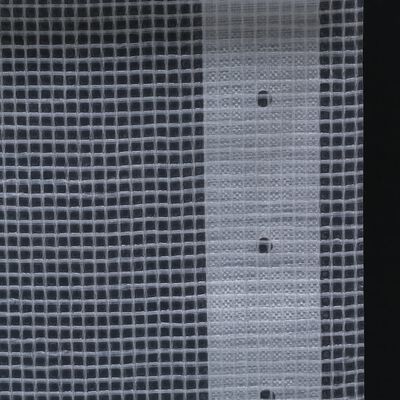 vidaXL brezenta pārklāji, 2 gab., smalki austi, 260 g/m², 3x6 m, balti