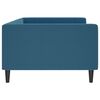 vidaXL dīvāngulta, zila, 100x200 cm, samts