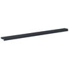 vidaXL Logu palodze Antracīts ar koka tekstūru 120 x 15 x 4,5 cm PVC