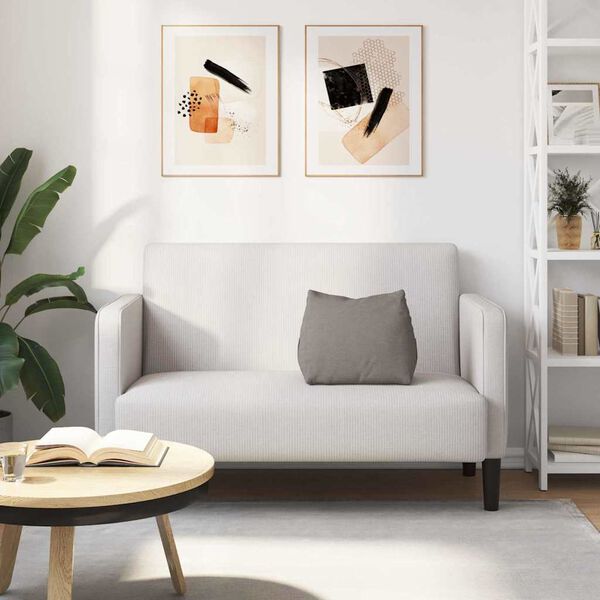 vidaXL Atpakaļ spilvens Pelēkbrūna 45 x 20 x 35 cm audums