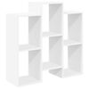 vidaXL Puse Balts 90 x 30 x 90 cm