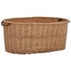 vidaXL malkas grozs ar rokturiem, 78x54x34 cm, vītols