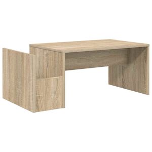 vidaXL Kafijas galdiņ&scaron; Sonoma ozols 90 x 45 x 35 cm Inženierijas koks