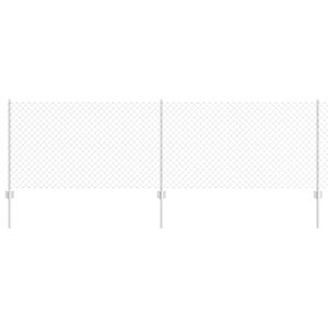 vidaXL Žogs ar stabu Sudraba