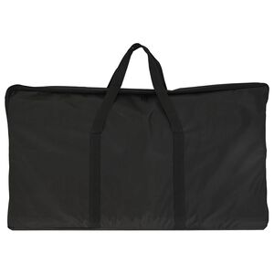 vidaXL izstāžu galds, saliekams, 90x48x93 cm, konstruēts koks