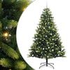 vidaXL Mākslīgais Saliekamais Ziemassvētku Koks 300 LED Zaļa 240 cm