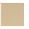 vidaXL Venēcijas žalūzija Gai&scaron;i brūna ar rakstu 150 x 160 cm 25 mm PVC