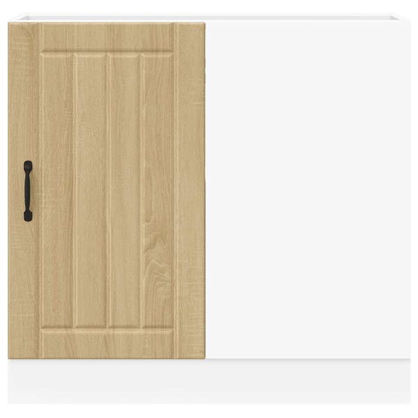 vidaXL virtuves apakšējais skapis "Lucca" Sonoma Oak Engineered Wood
