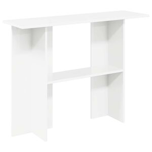 vidaXL Konsoles galds Balts 100 x 30 x 75 cm Inženierijas koks