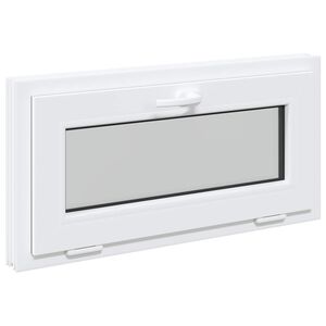 vidaXL Pagraba logs RISOR 80 x 40 cm PVC un stikls