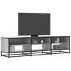 vidaXL TV skapītis, pelēka koka, 180x40x46 cm, inženierijas koks