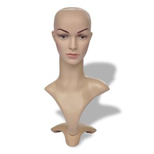 vidaXL sievie&scaron;u manekena galva, A