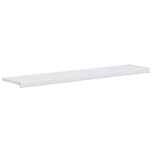vidaXL Logu palodze Balts 140 x 35 x 4,5 cm PVC