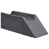 vidaXL Kājas spilvens 68 x 25 x 21,5 cm Ciets PU putas Pelēka